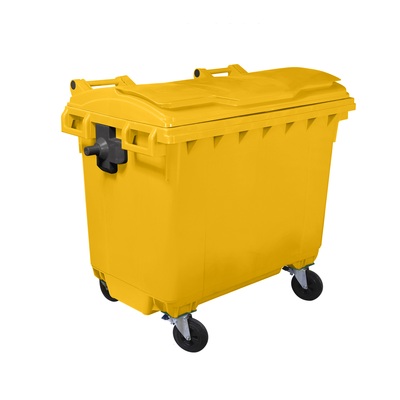 Container 660L cu capac plat